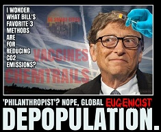 bil gates deopulation