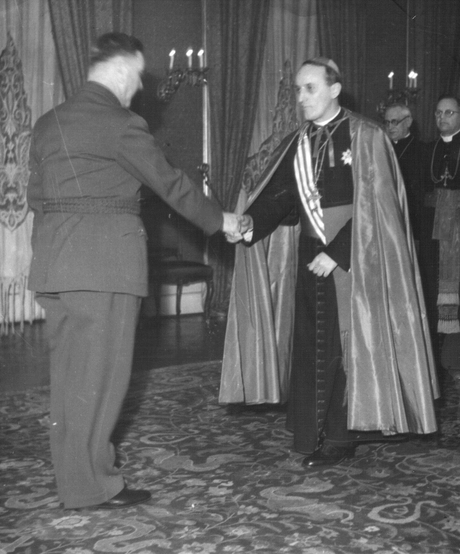 Ante Pavelic and Alojzije Stepinac