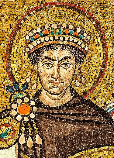 Justinianus I - Basilica San Vitale Ravenna