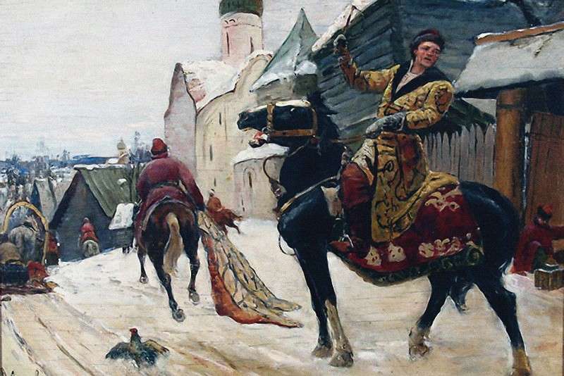 grozni-opricnici-ivana-groznog-Mihail-Avilov